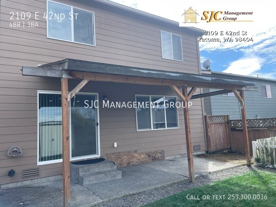 Four bedroom home for rent in Tacoma property image