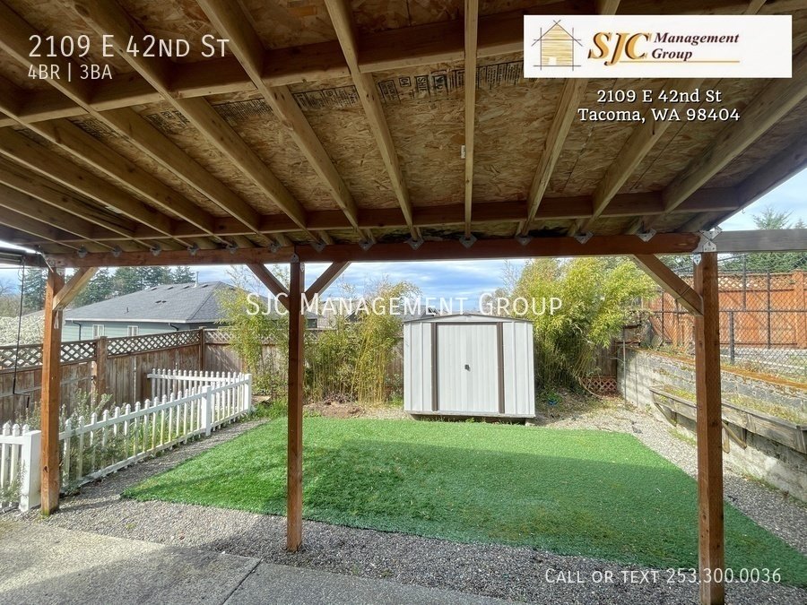 Four bedroom home for rent in Tacoma property image