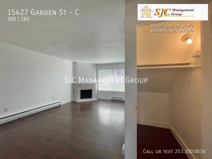 Three bedroom townhome for rent in Sumner property image