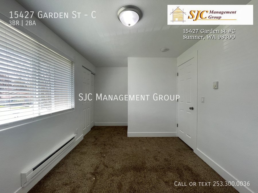 Three bedroom townhome for rent in Sumner property image