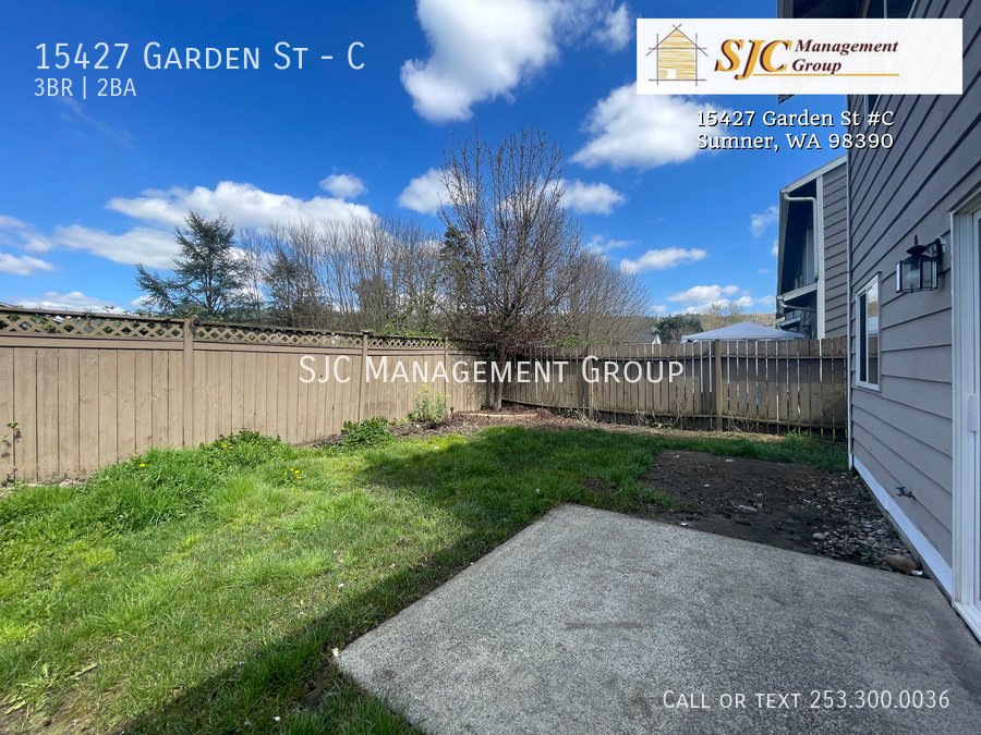 Three bedroom townhome for rent in Sumner property image