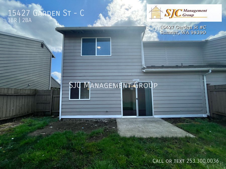 Three bedroom townhome for rent in Sumner property image