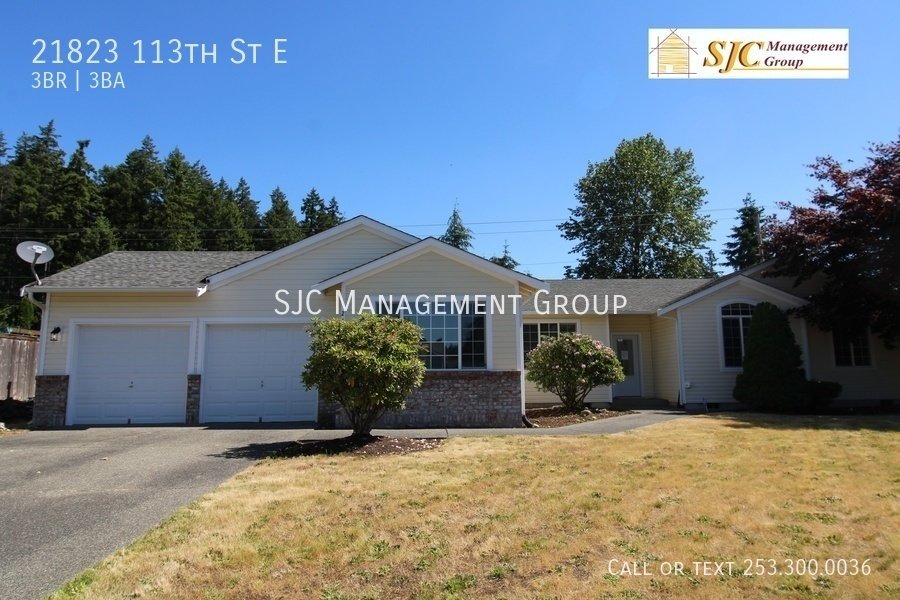 Four bed, 2.5 bath rambler for rent in Bonney Lake. property image