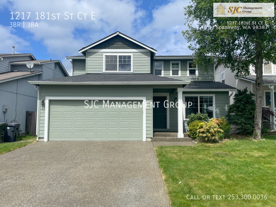 Updated 3 Bedroom, 2.5 Bath Home in Spanaway property image