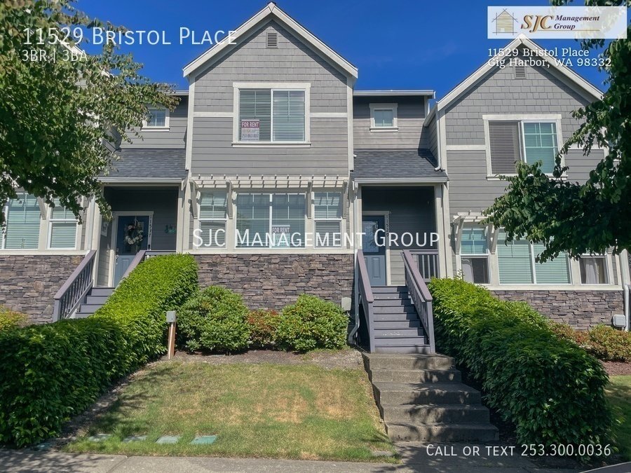 Gorgeous 3 Bedroom Gig Harbor Townhome property image