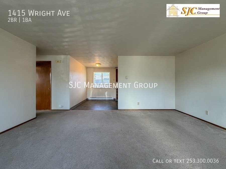 Two bedroom one bath duplex in Sumner property image