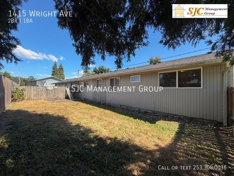 Two bedroom one bath duplex in Sumner property image