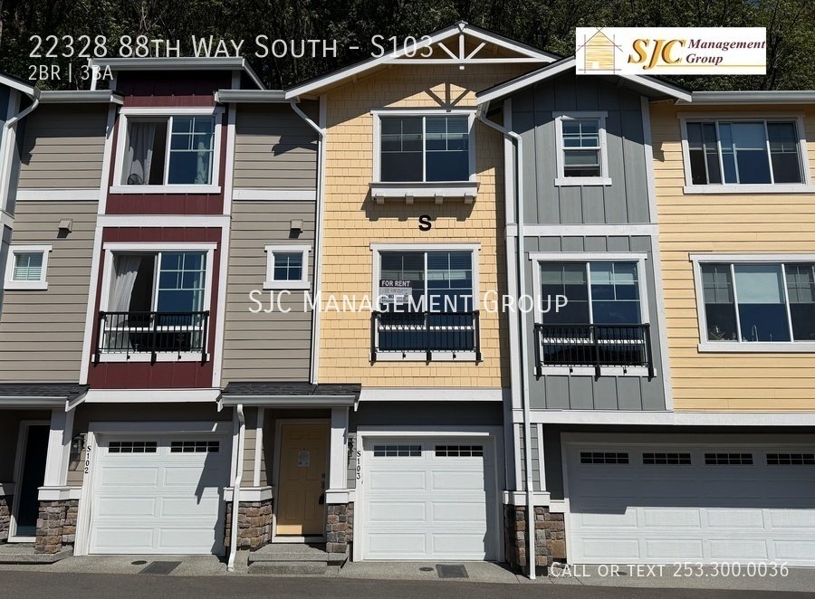 Two bed 2.5 bath townhome for rent in Kent property image