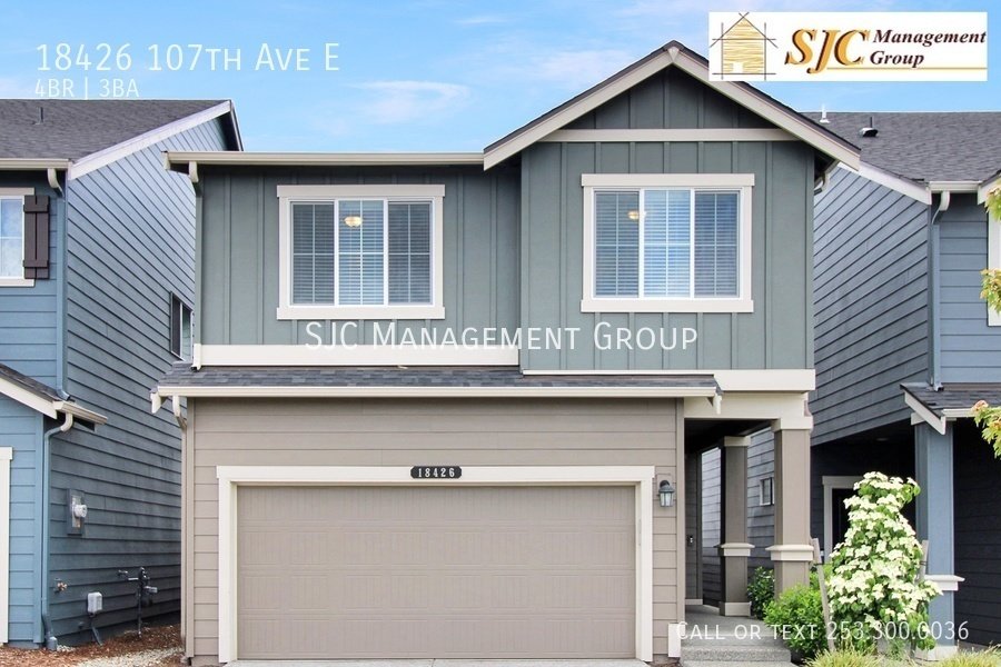 Newer 4 bedroom with large loft, home for rent in South Hill, Puyallup property image