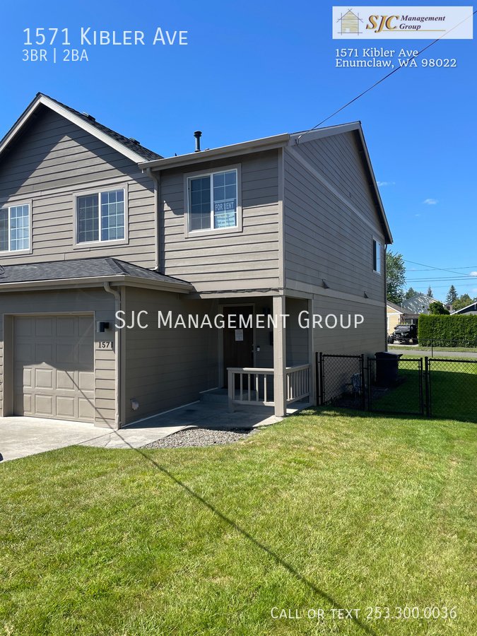 Feels Like New! 3 Bedroom/2 Bath Enumclaw Townhome property image