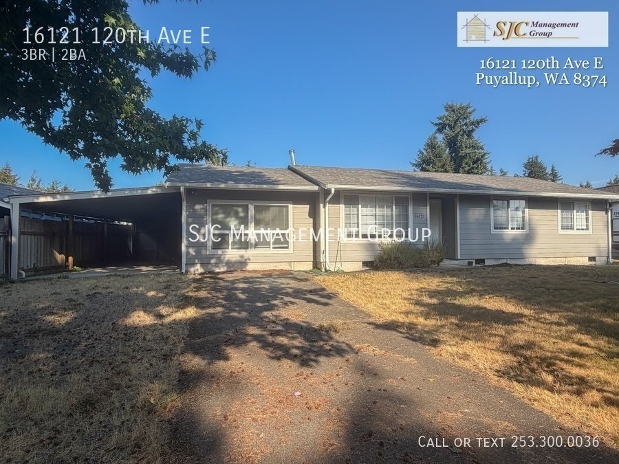 Lovely South Hill Rambler  3 bedrooms, Bonus Room +Huge yard! property image