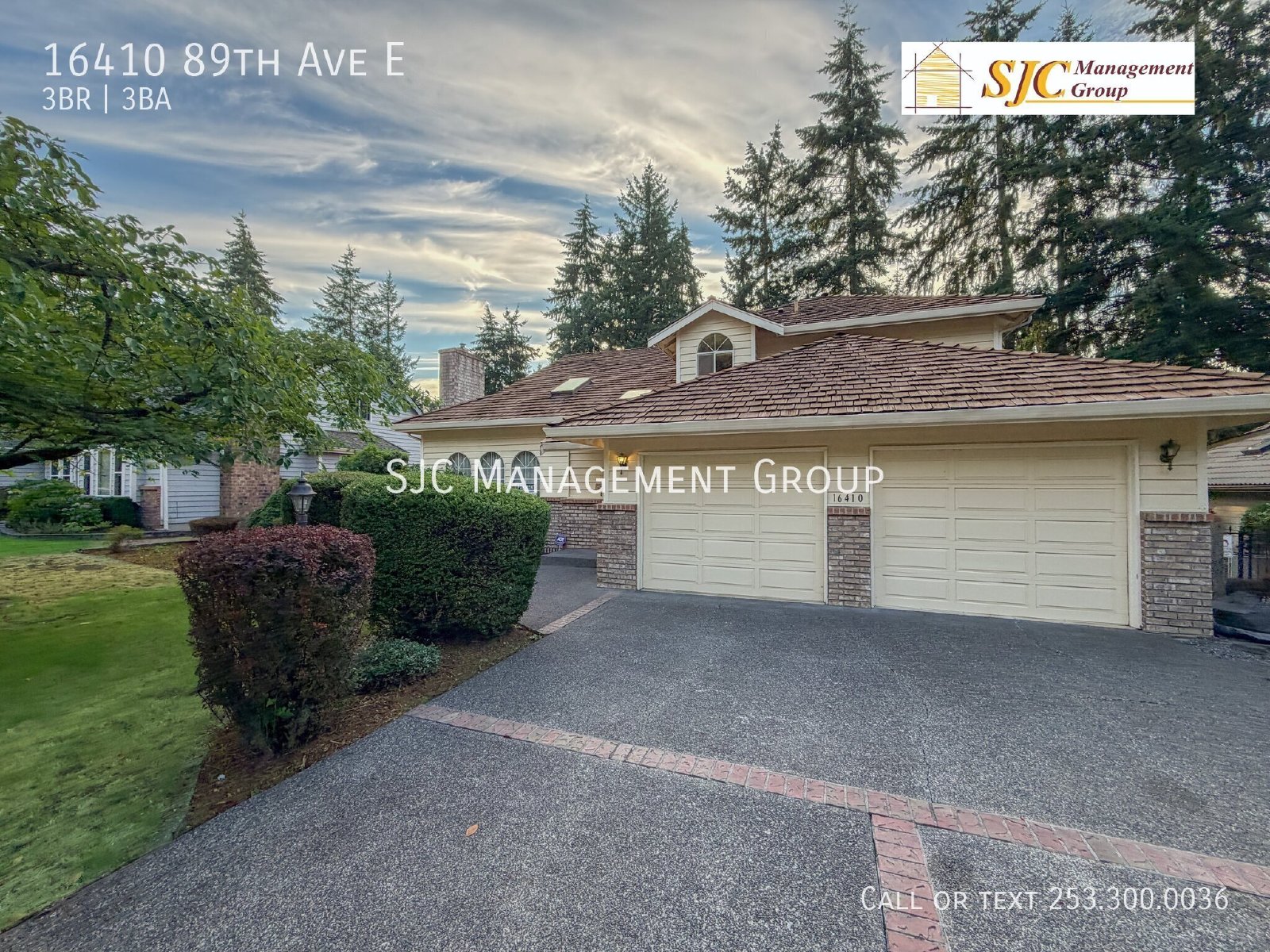 Three bedroom 2,5 bath home for rent in Gem Heights Puyallup property image