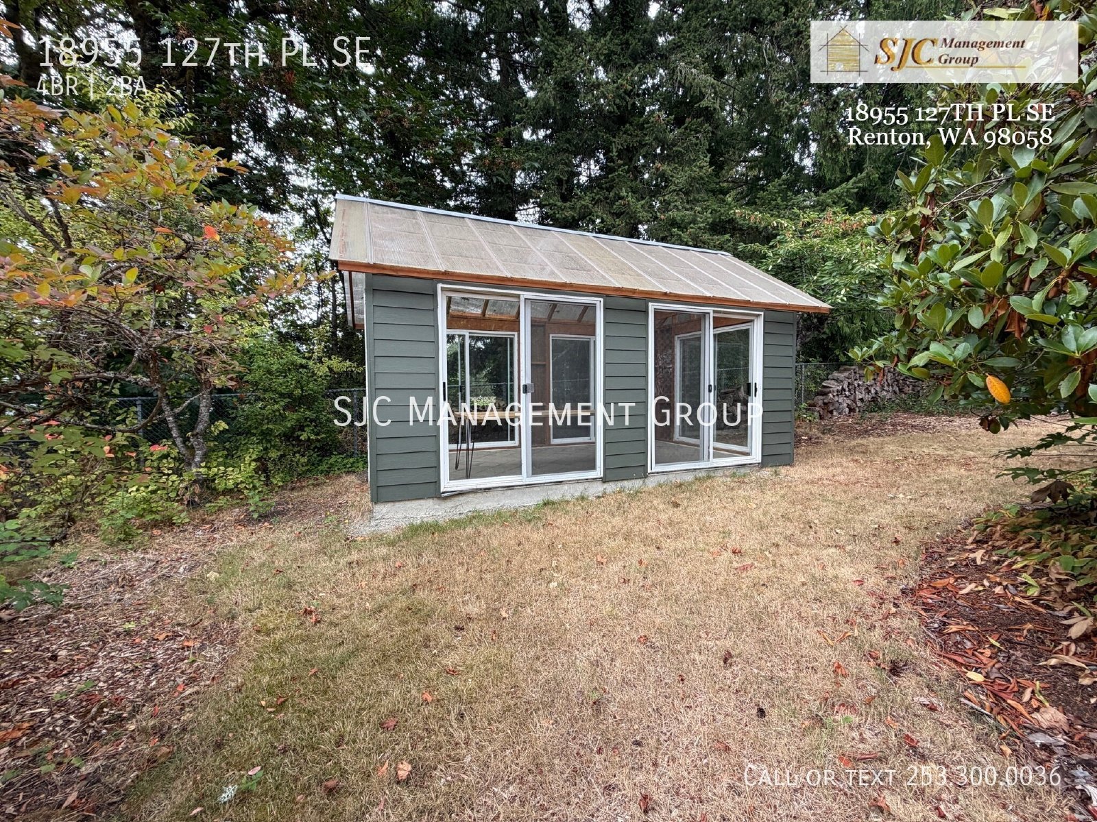 4 bedroom 1.75 bath Renton Split Level with Greenhouse property image