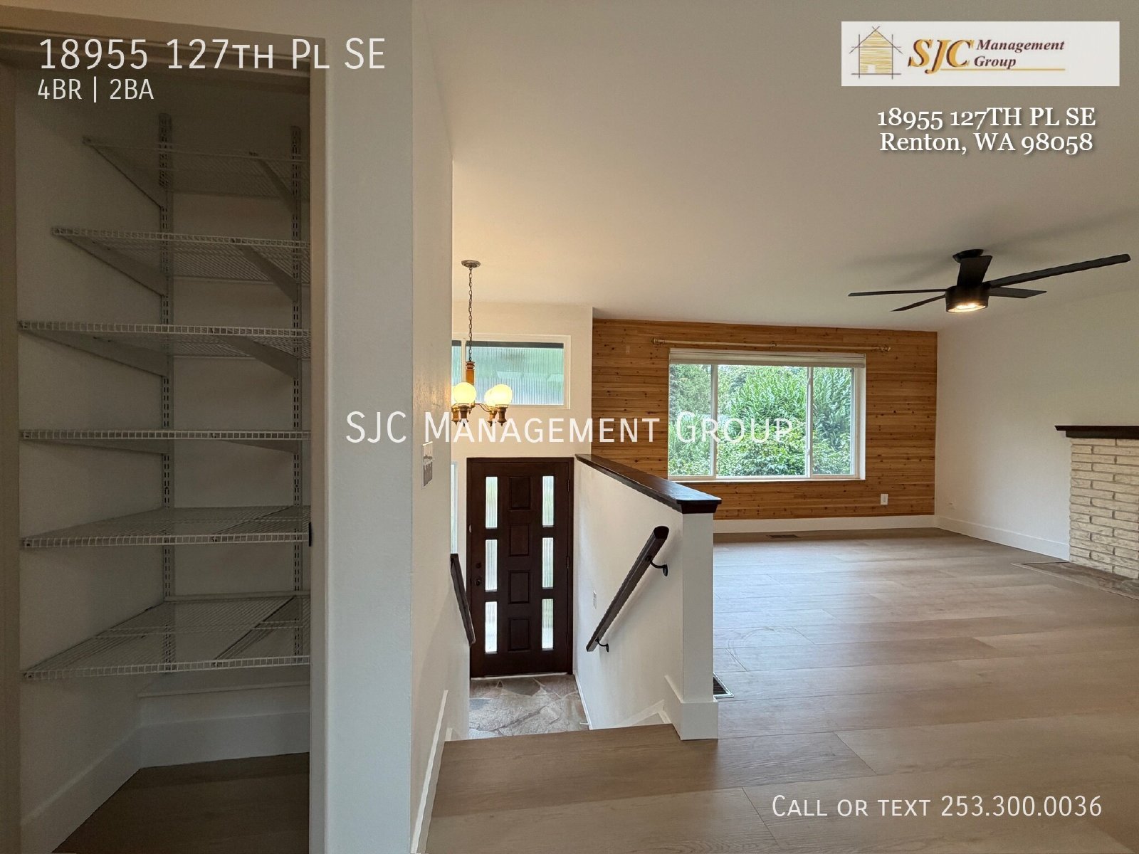 4 bedroom 1.75 bath Renton Split Level with Greenhouse property image