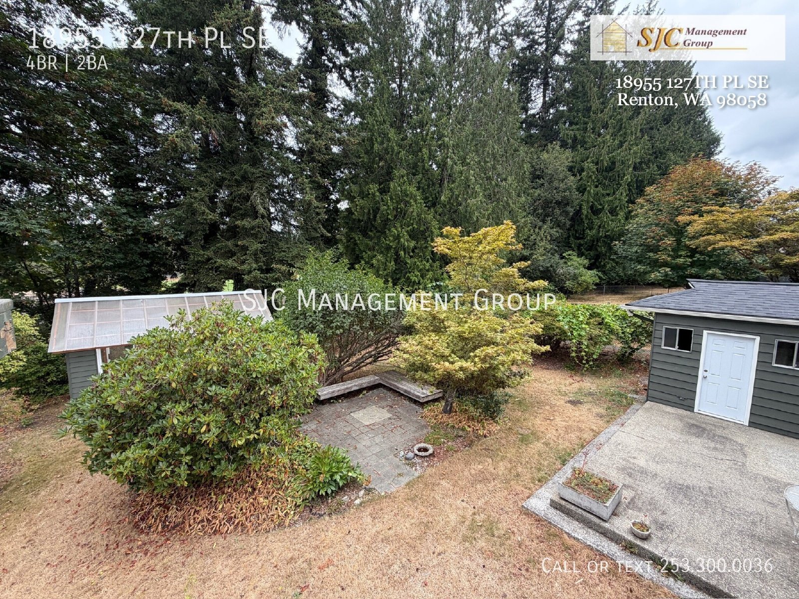 4 bedroom 1.75 bath Renton Split Level with Greenhouse property image