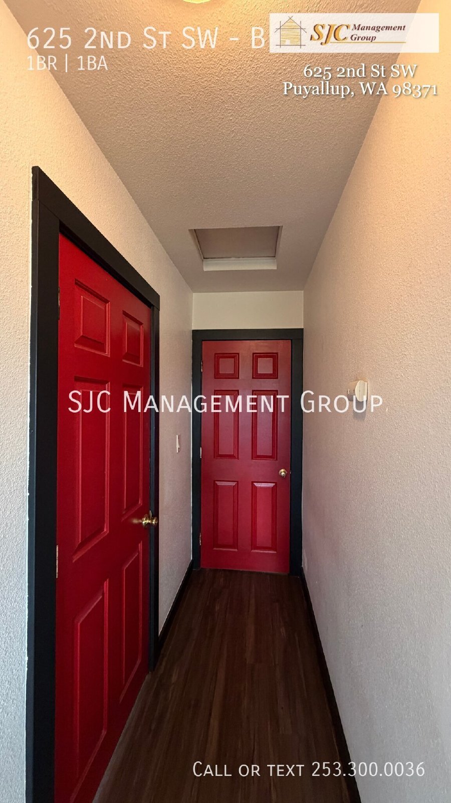 Downtown Puyallup Duplex- 1 Bed/1 Bath  Side #B property image