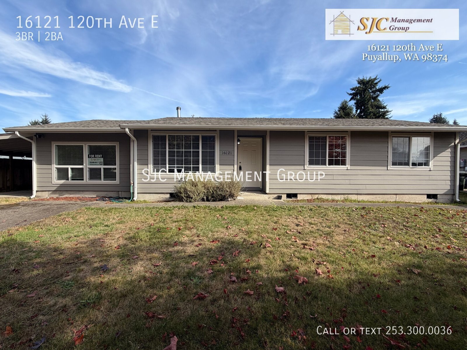 Lovely South Hill Rambler  3 bedrooms, Bonus Room +Huge yard! property image