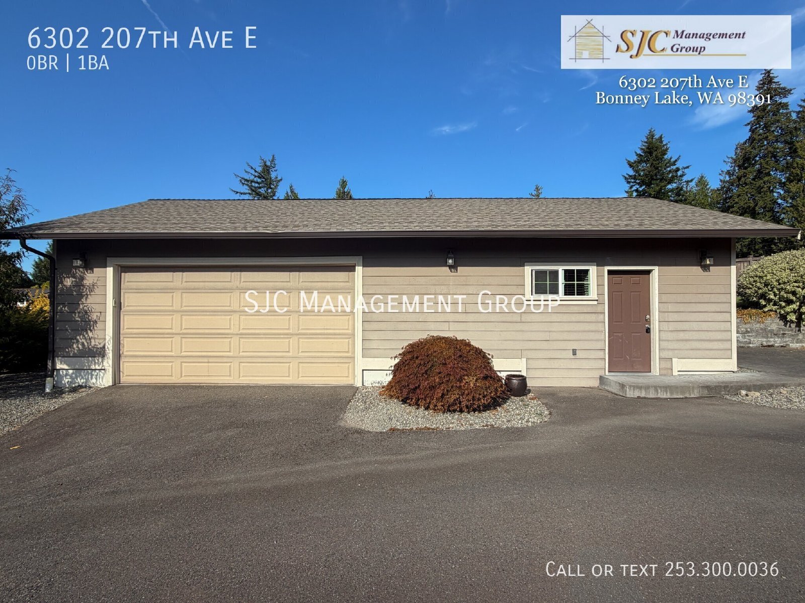 Lake Tapps Standalone Studio, Large Garage, Room for Your Boat! property image