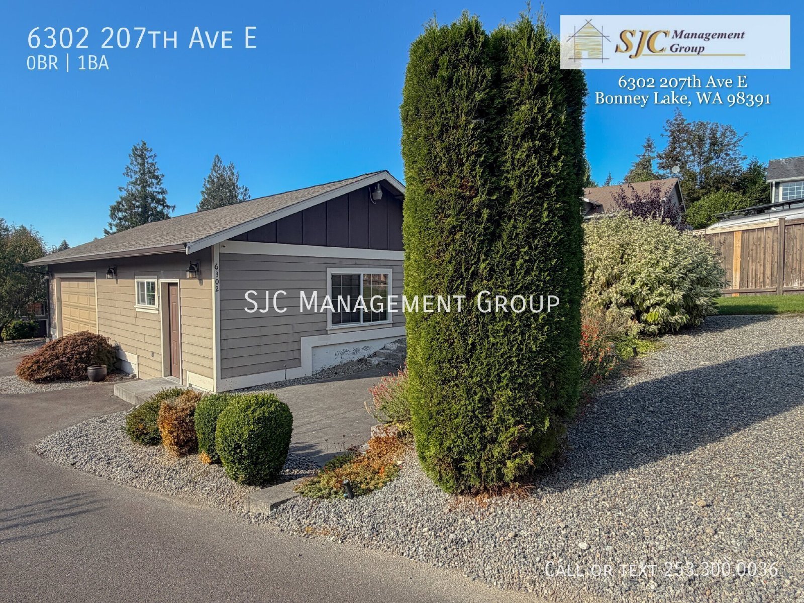 Lake Tapps Standalone Studio, Large Garage, Room for Your Boat! property image