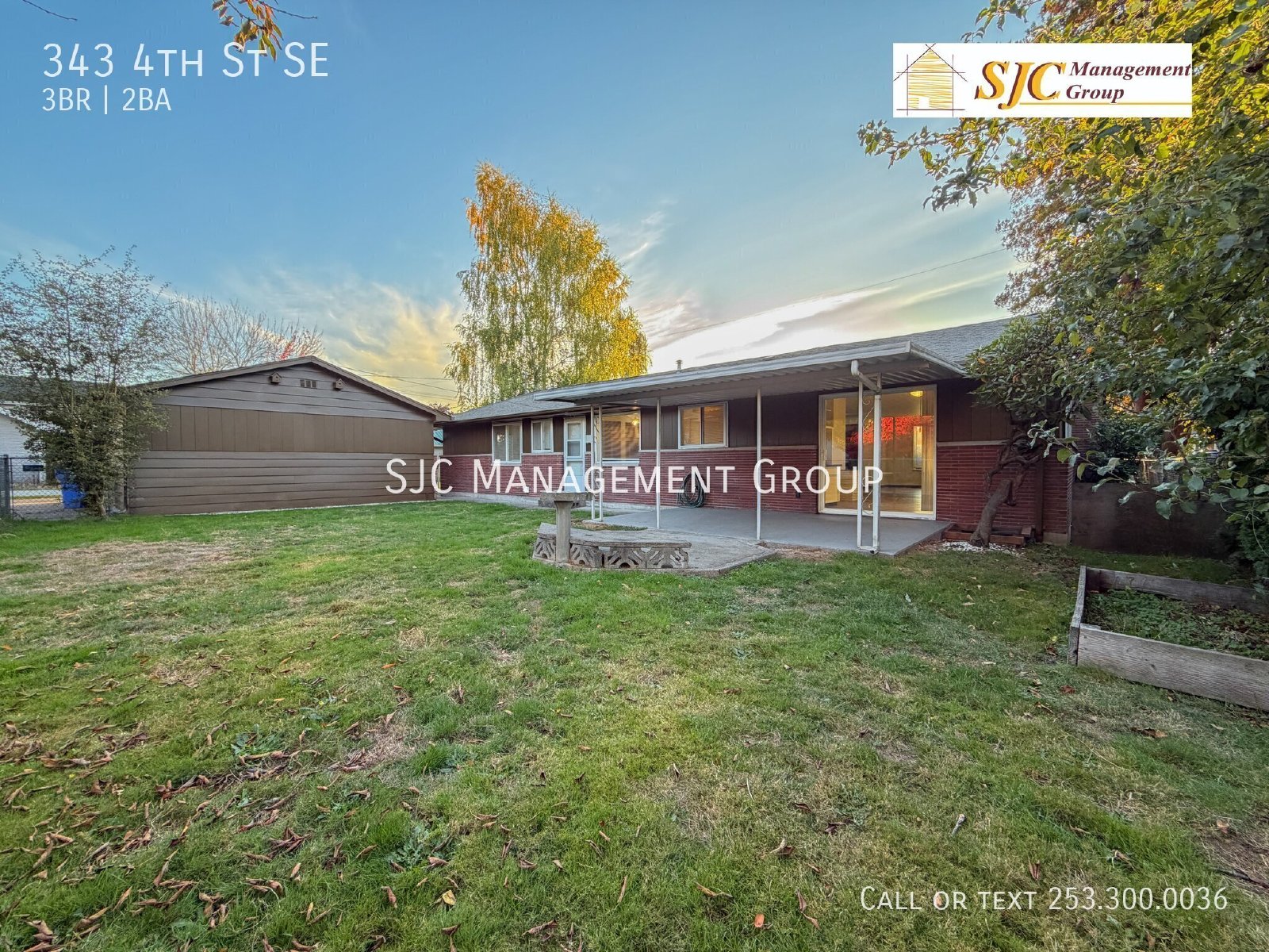 Three Bedroom 1.5 bath Rambler for Rent in Puyallup Valley property image