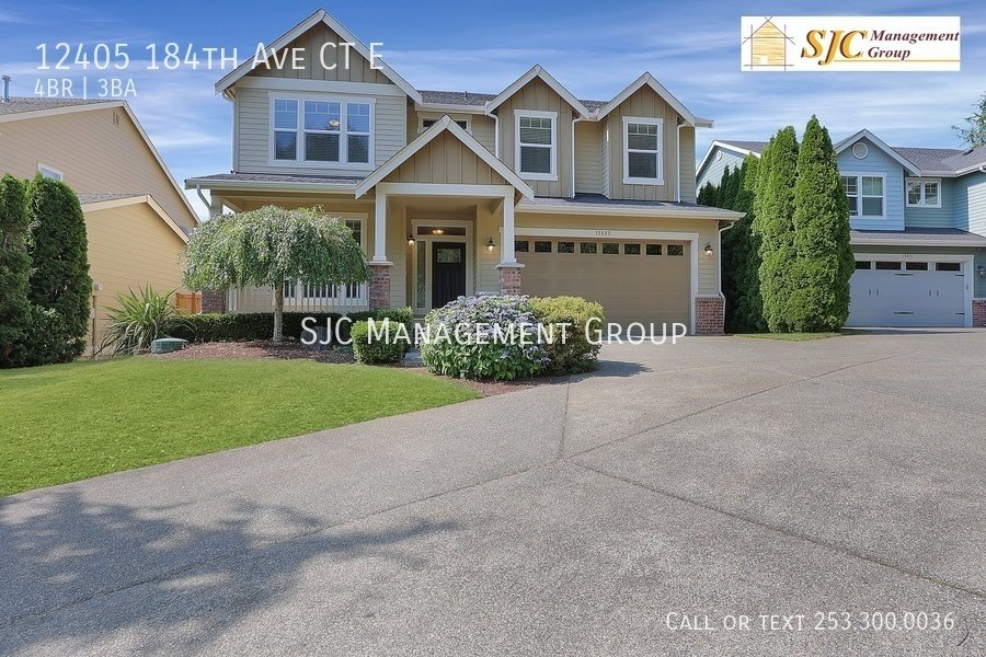 Four Bedroom three bath home for rent in Falling Water Bonney Lake property image