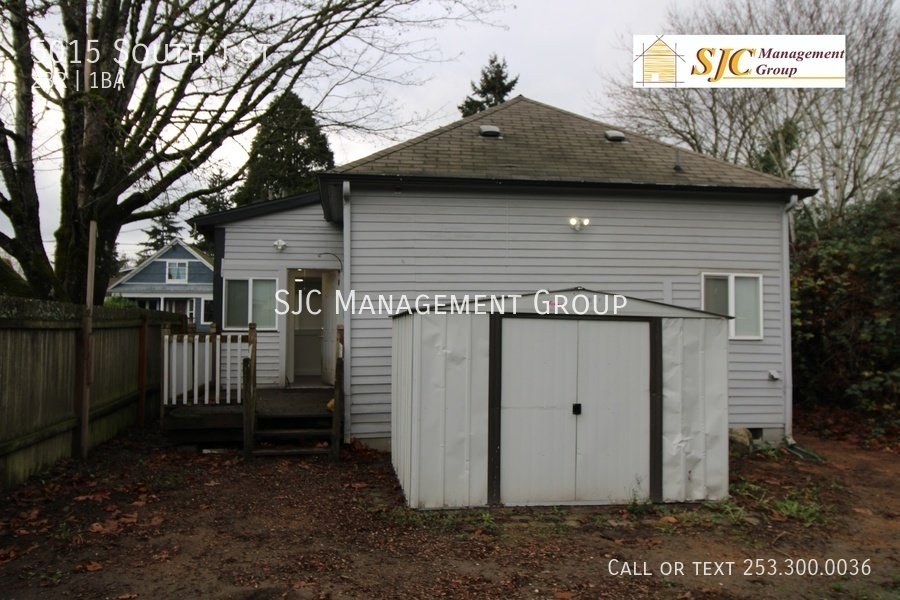 Two bedroom one bath home for rent in Tacoma property image