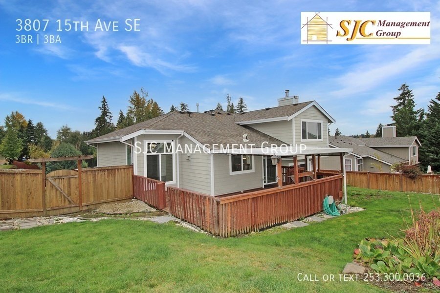 Three bedroom home for rent in Puyallup property image