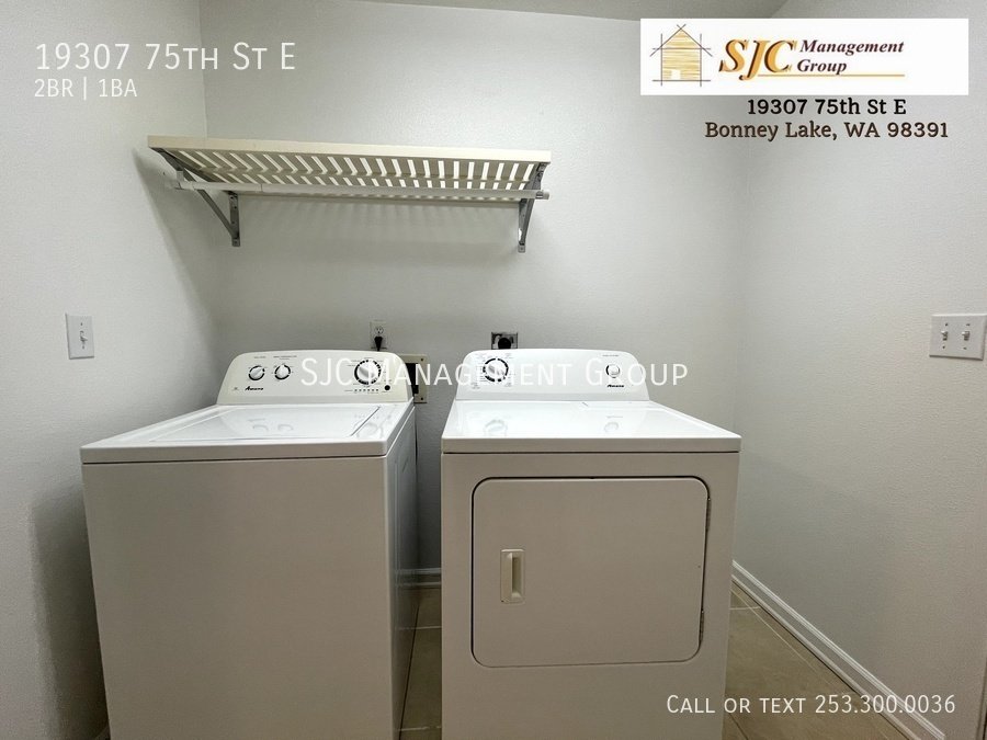 Two bedroom Duplex for rent in Bonney Lake property image