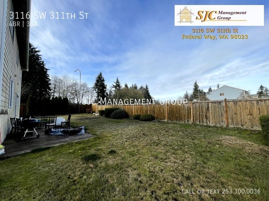 Four bedroom home for rent in Federal Way property image