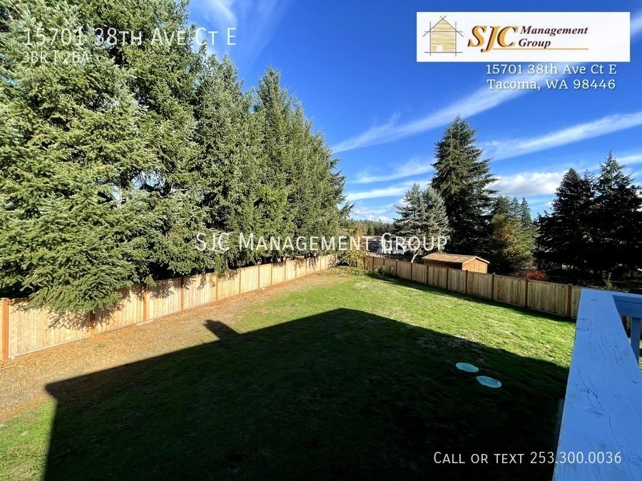 Three bedroom home for rent - Fredrickson-Spanaway Area property image