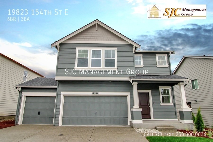 Brand new 6 bedroom Bonney Lake home for rent property image