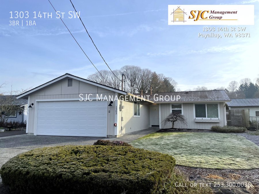 Three bedroom home for rent in Puyallup property image