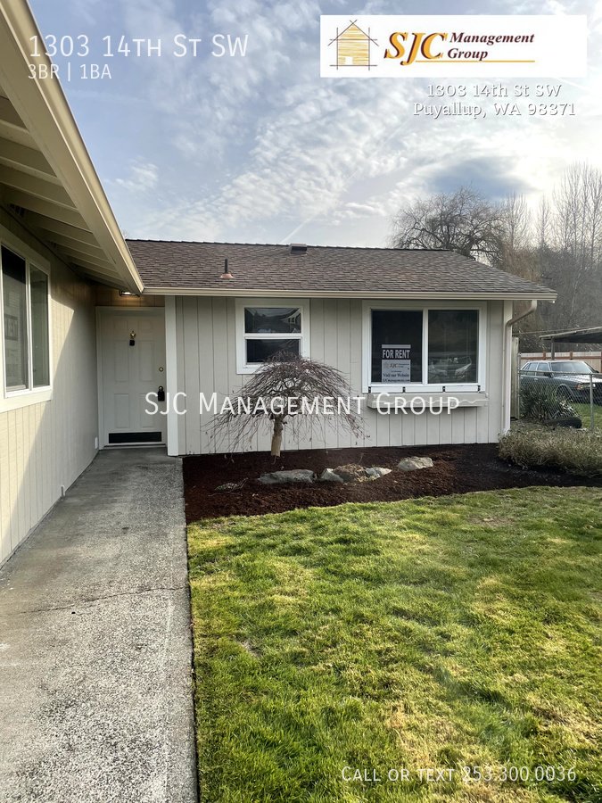 Three bedroom home for rent in Puyallup property image