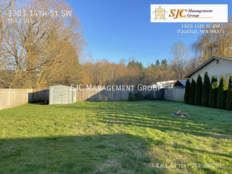 Three bedroom home for rent in Puyallup property image