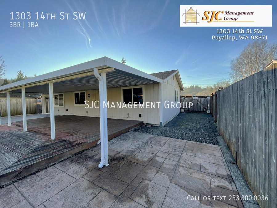 Three bedroom home for rent in Puyallup property image