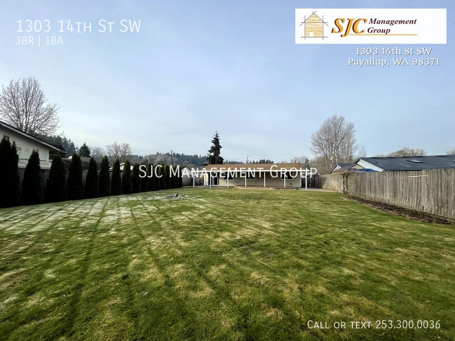 Three bedroom home for rent in Puyallup property image