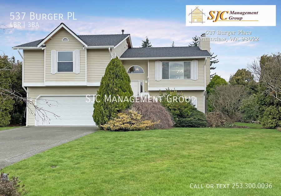 Four bedroom house for rent in Enumclaw property image