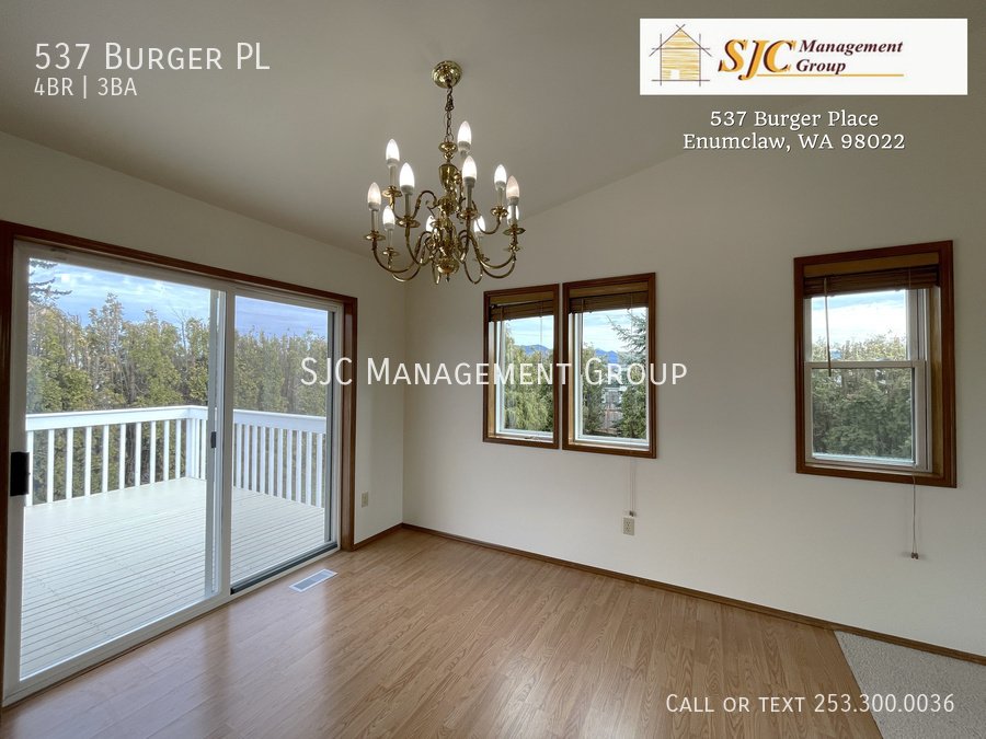 Four bedroom house for rent in Enumclaw property image