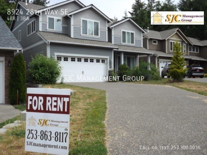 Four bedroom 2.5 bath home for rent in Lacey property image