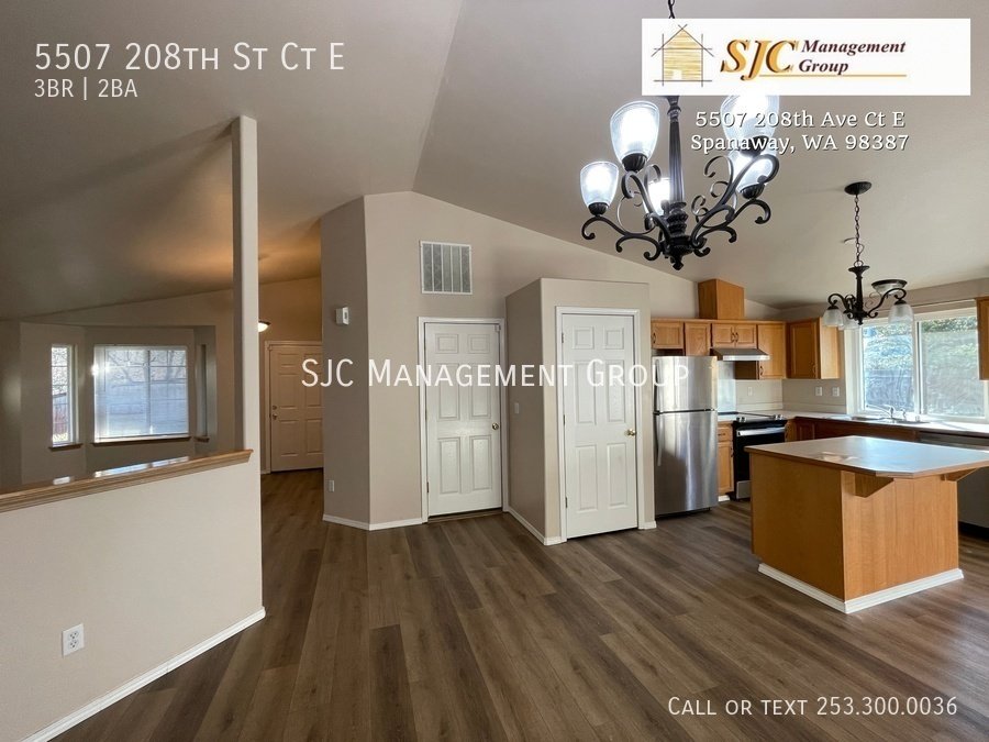 Three bedroom home for rent in Spanaway property image