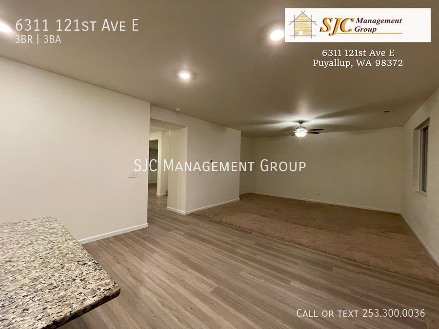 Three bedroom home for rent in PUyallup property image