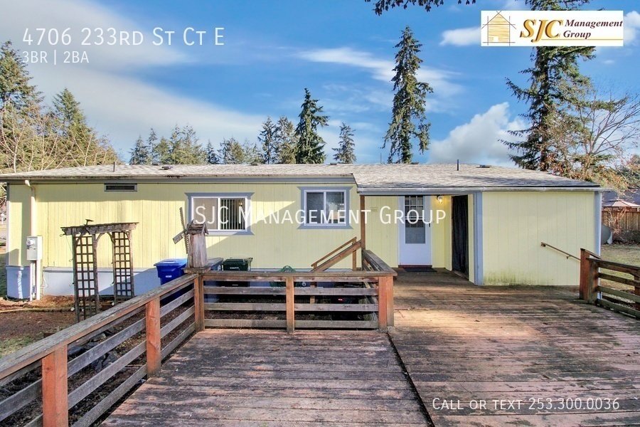 Three bedroom home for rent in Spanaway property image