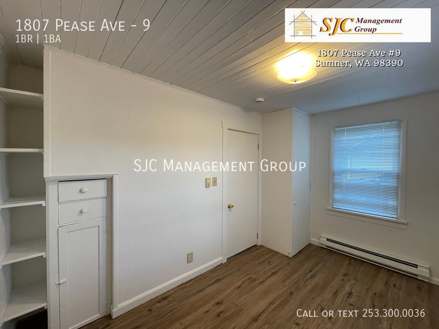 One bedroom unit for rent in Sumner property image